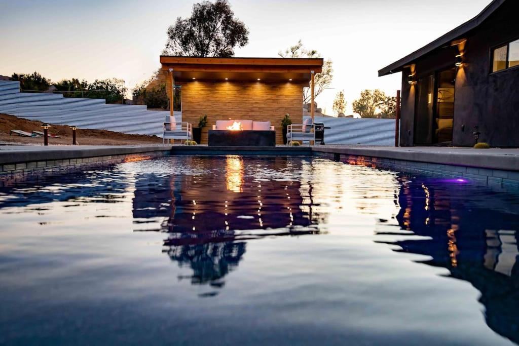 Luxury Retreat Villa Joshua Tree Bagian luar foto