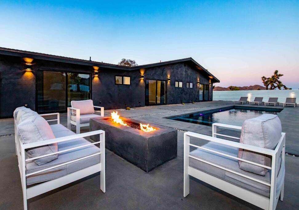 Luxury Retreat Villa Joshua Tree Bagian luar foto